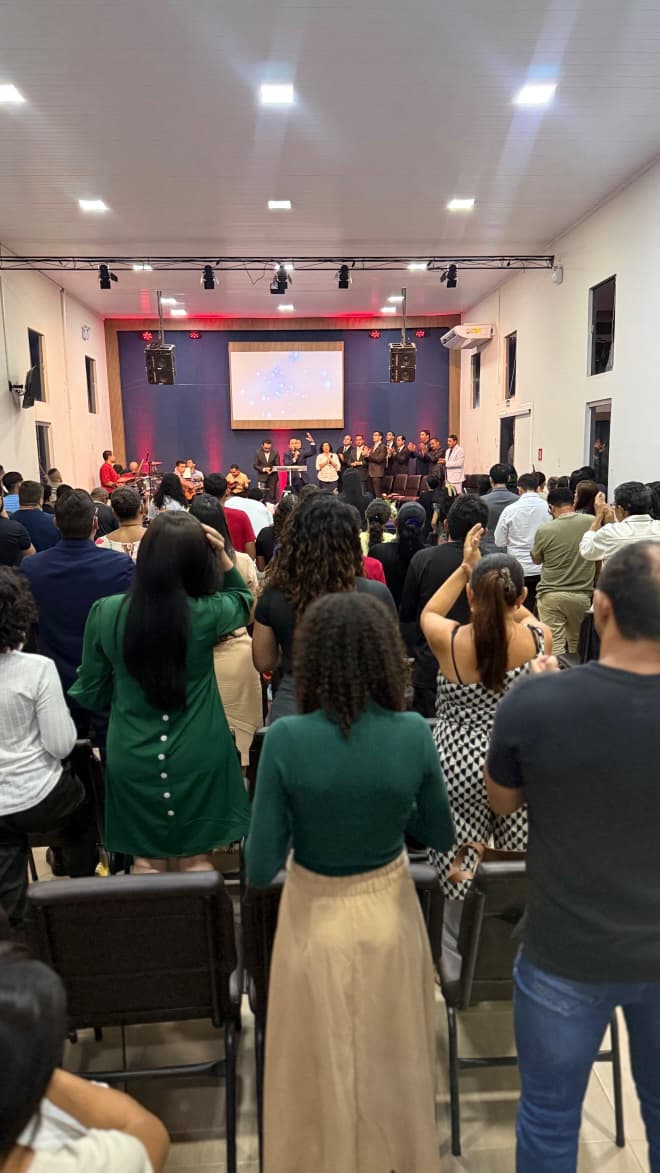 Culto na sede da IGREJAMADUREIRA em Beberibe